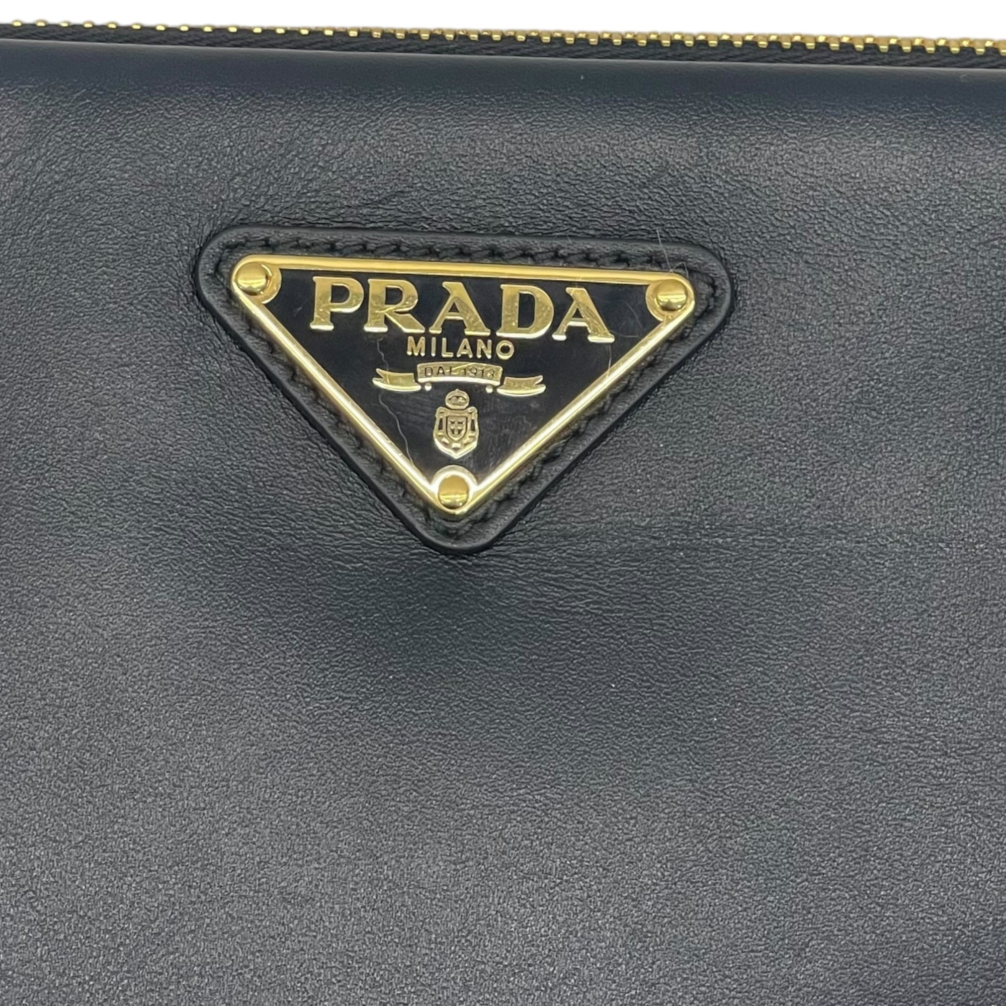 Prada Triangle Mini Jacquard Bag