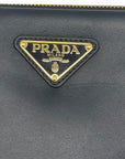 Prada Triangle Mini Jacquard Bag
