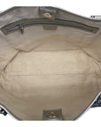 Gucci GG Implementation Silver Tote Bag