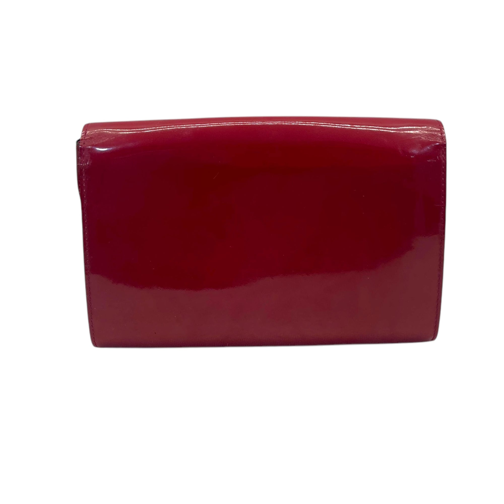 Louis Vuitton Patent Leather Louise MM Clutch