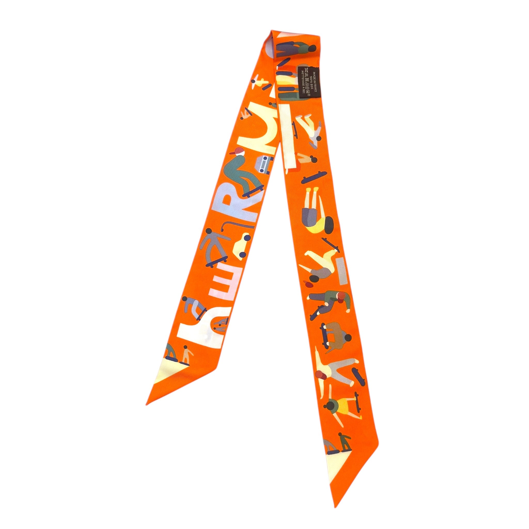 Hermes Silk Twilly Scarf