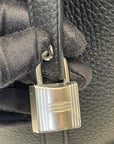 Hermes Picotin Lock 18 Black Clemence Palladium Hardware