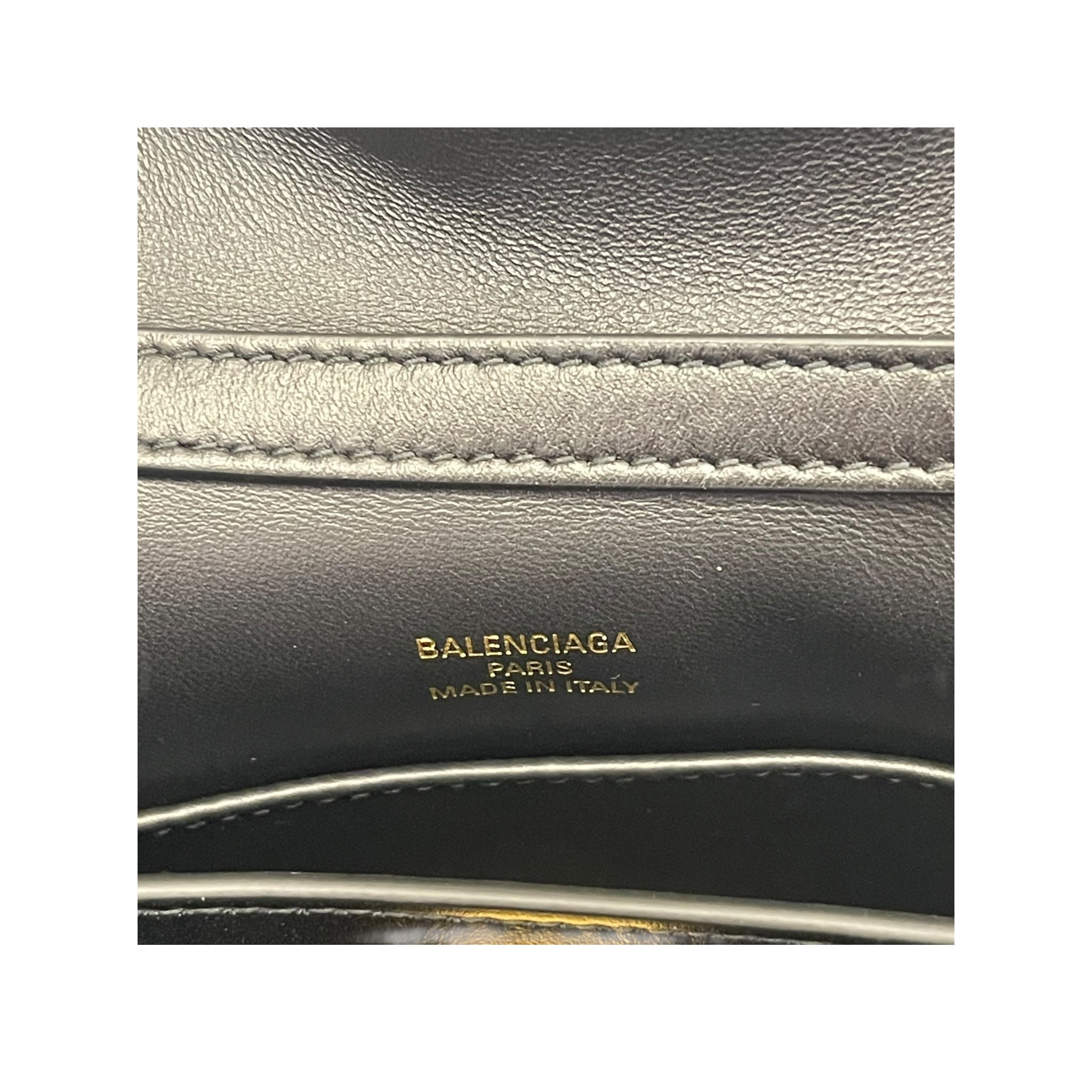 Balenciaga Rodeo Mini Black Leather Bag