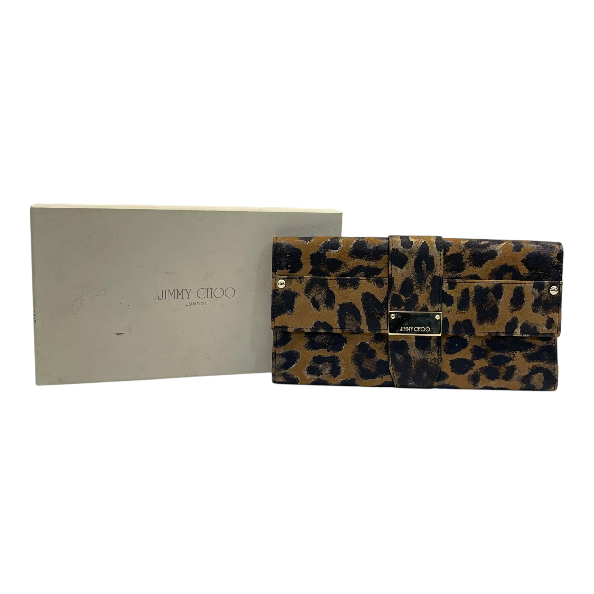 Jimmy Choo Leopard Clutch