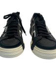 Dolce & Gabbana Black Leather and Rubber Custom 2.Zero Sneakers EU 44
