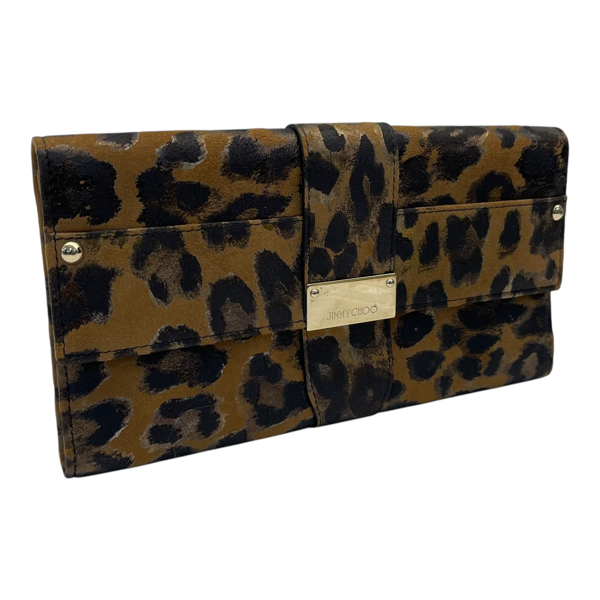 Jimmy Choo Leopard Clutch