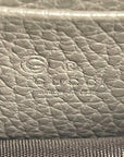 Gucci Interlocking G Leather Chain Crossbody Bag