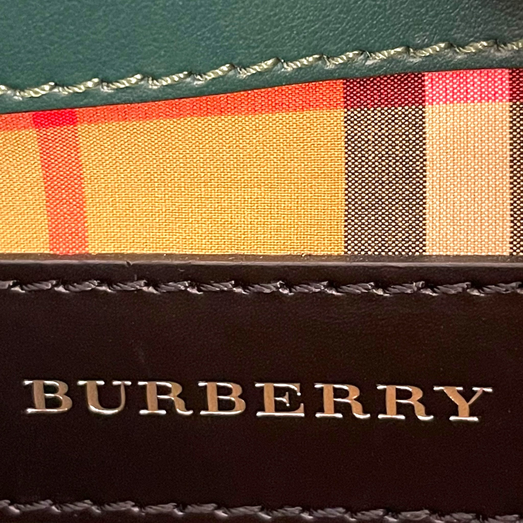 Burberry Calfskin Macken Crossbody Bag