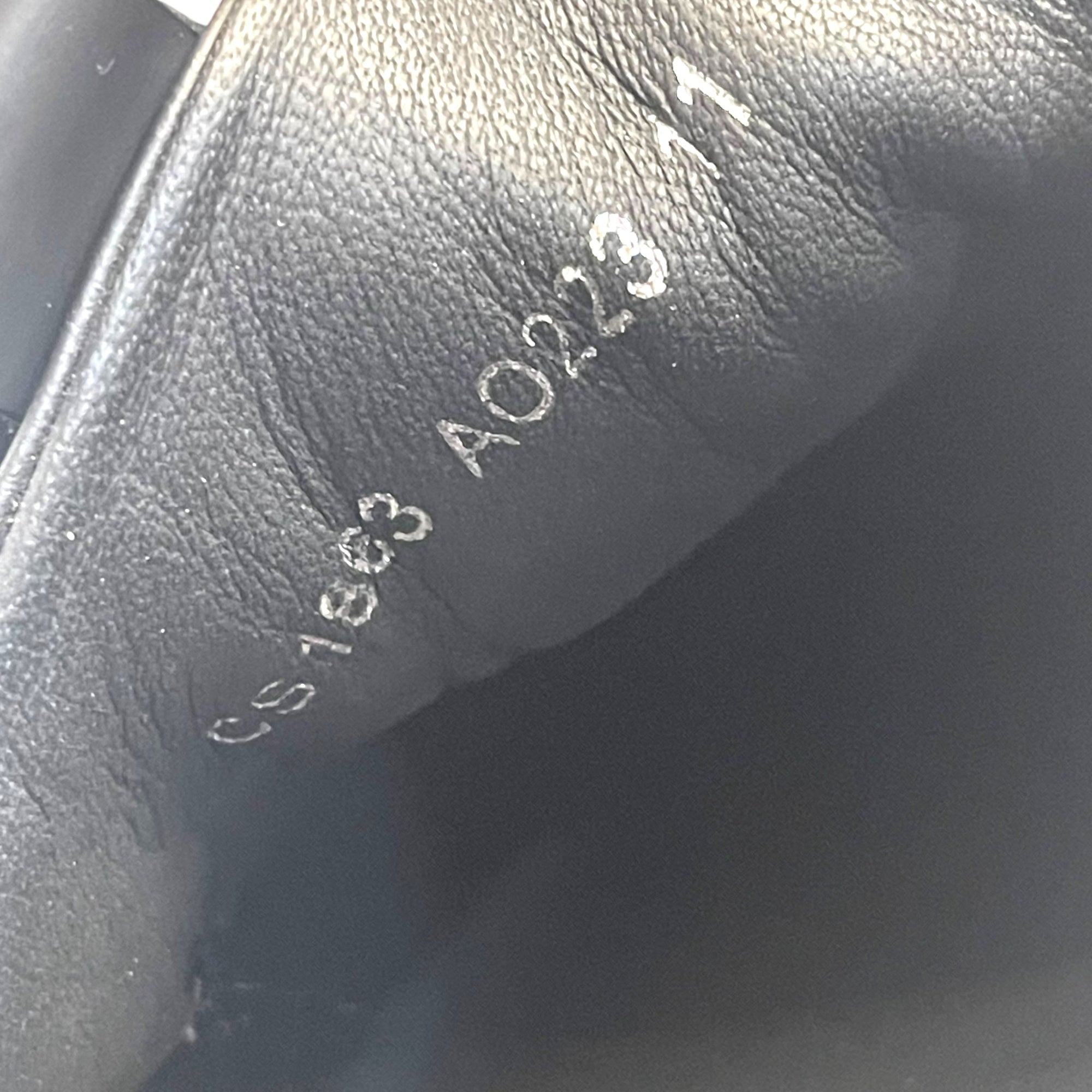 Dolce & Gabbana Black Leather and Rubber Custom 2.Zero Sneakers EU 44