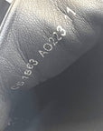 Dolce & Gabbana Black Leather and Rubber Custom 2.Zero Sneakers EU 44