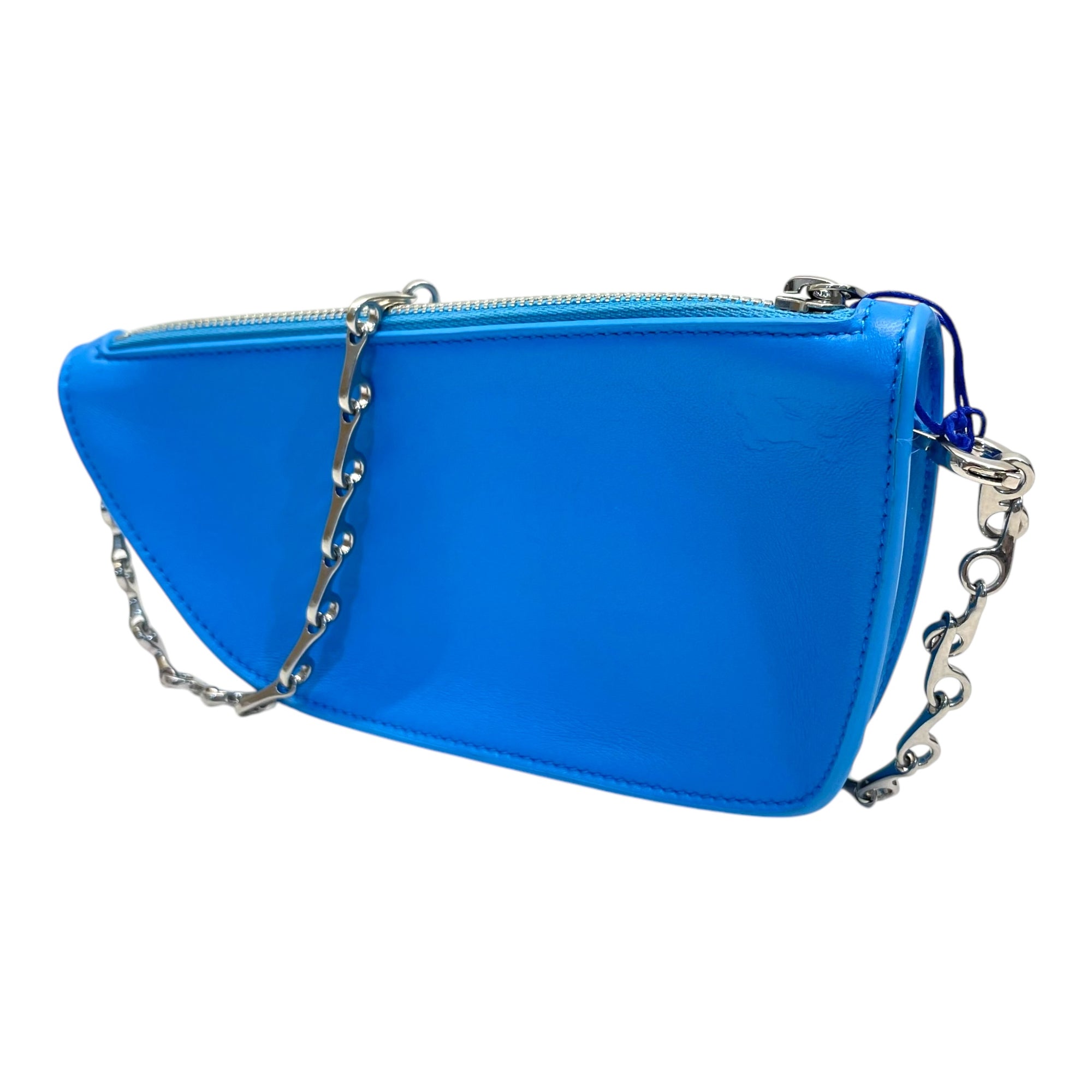 Burberry Blue Micro Shield Sling