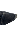 Gucci Black GG Neoprene and Leather Techno Horsebit Hobo Bag
