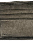 Fendi Grey Zucca Coated Canvas Bifold Wallet