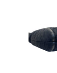 Gucci Black GG Neoprene and Leather Techno Horsebit Hobo Bag