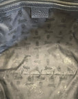 Gucci Black GG Neoprene and Leather Techno Horsebit Hobo Bag