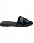 Hermes Orans Black Size 38 EU