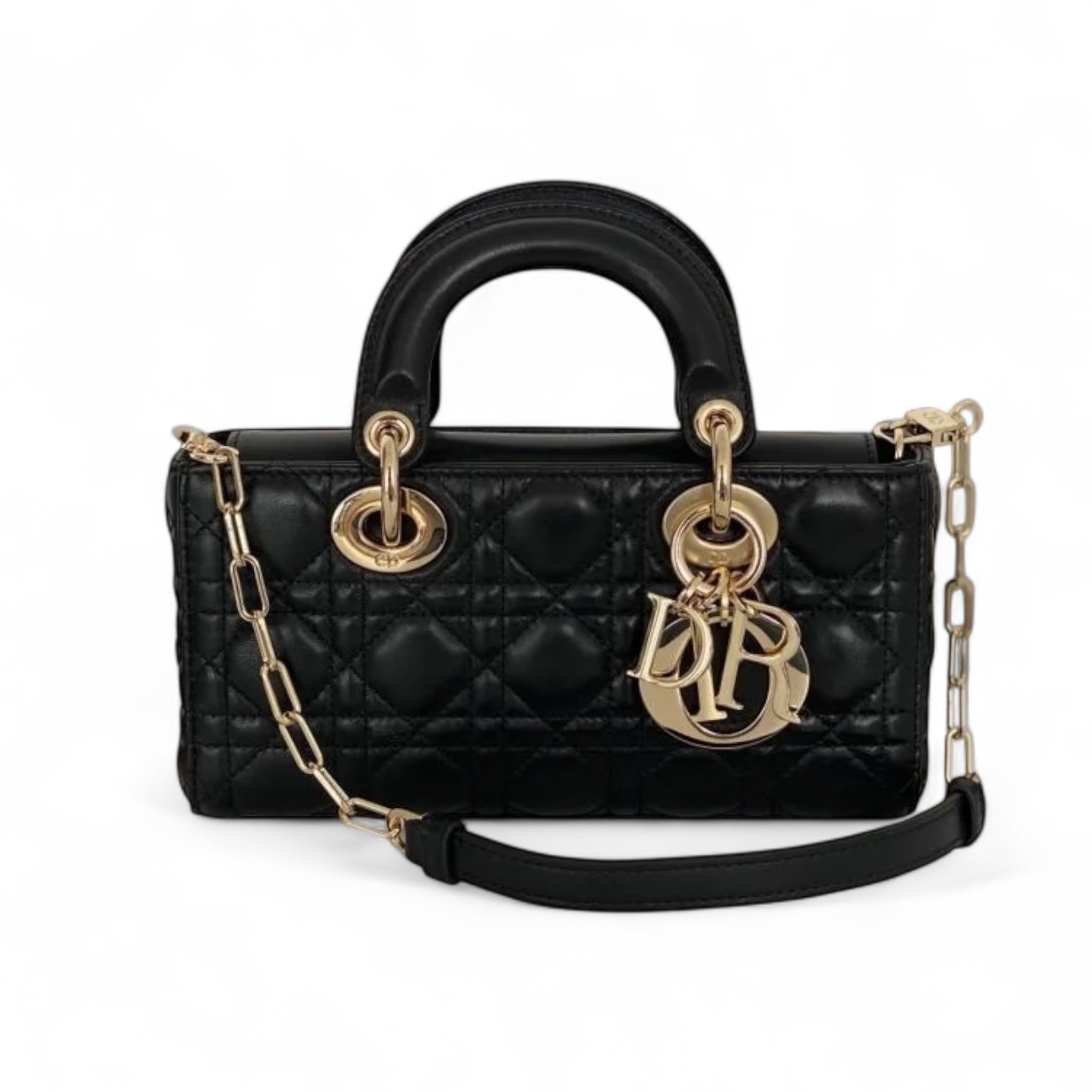 Dior Small Lady D-Joy Black Cannage Lambskin Bag