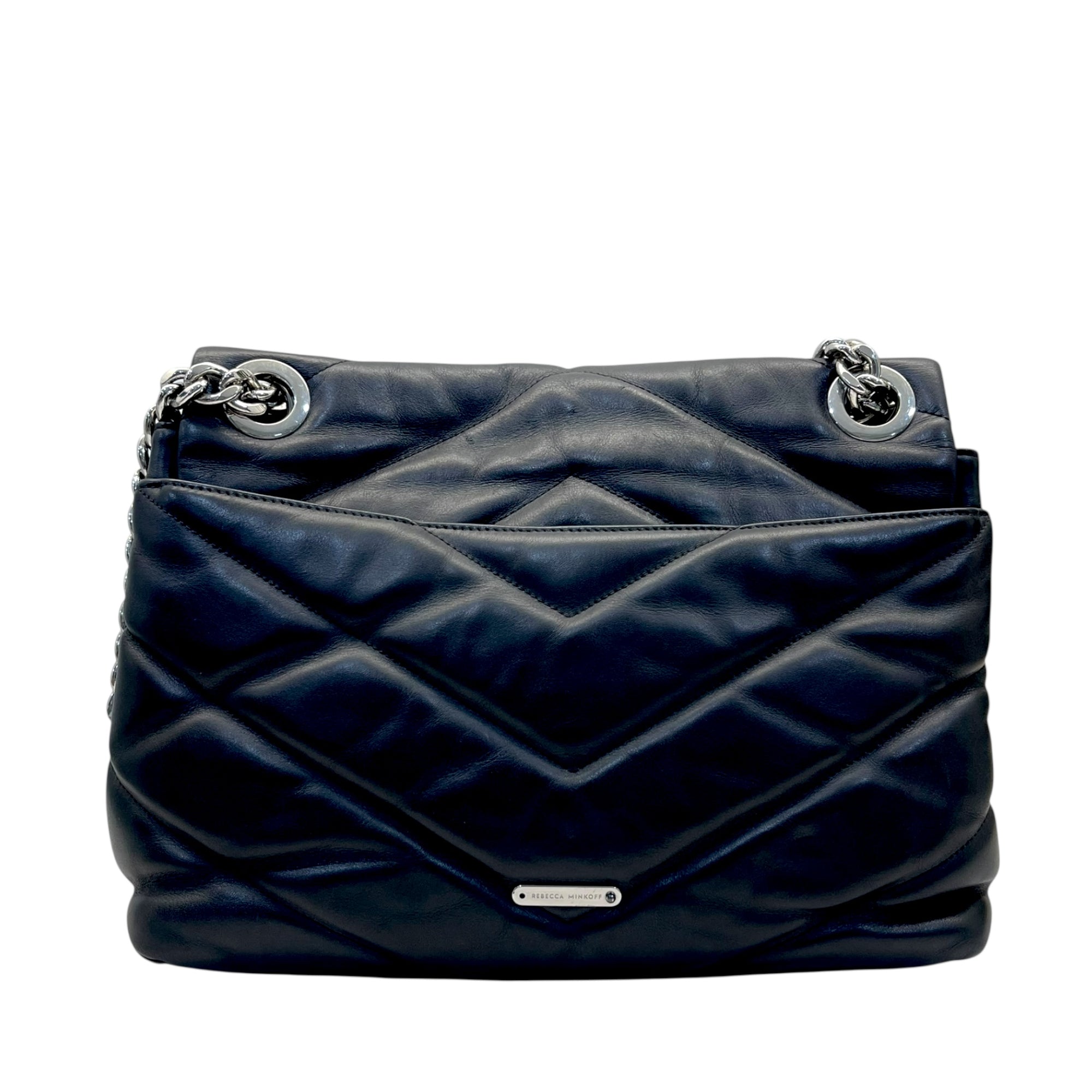 Rebecca Minkoff Edie Maxi Quilted Leather Shoulder Bag