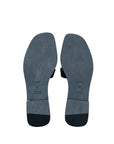 HERMES ORANS BLACK SIZE EU 38