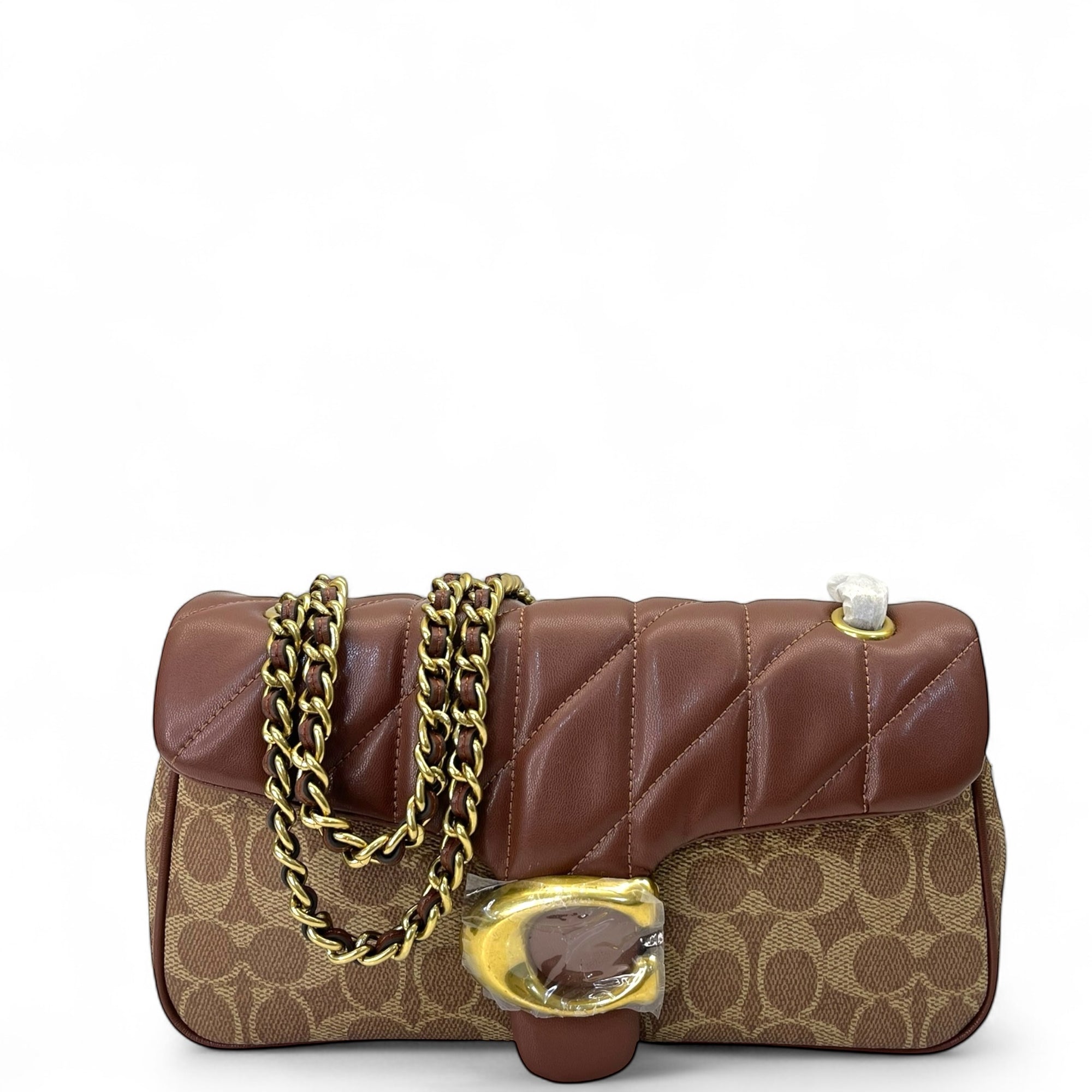 Coach Tabby Shoulder Bag 26 in Signature Canvas With Quilting