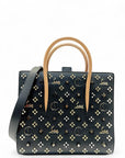 Christian Louboutin Tri-Color Studded Leather Paloma Tote Bag