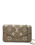 Louis Vuitton Monogram Empreinte leather Pochette Félicie