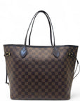 Louis Vuitton Damier Ebene Canvas Neverfull MM Bag