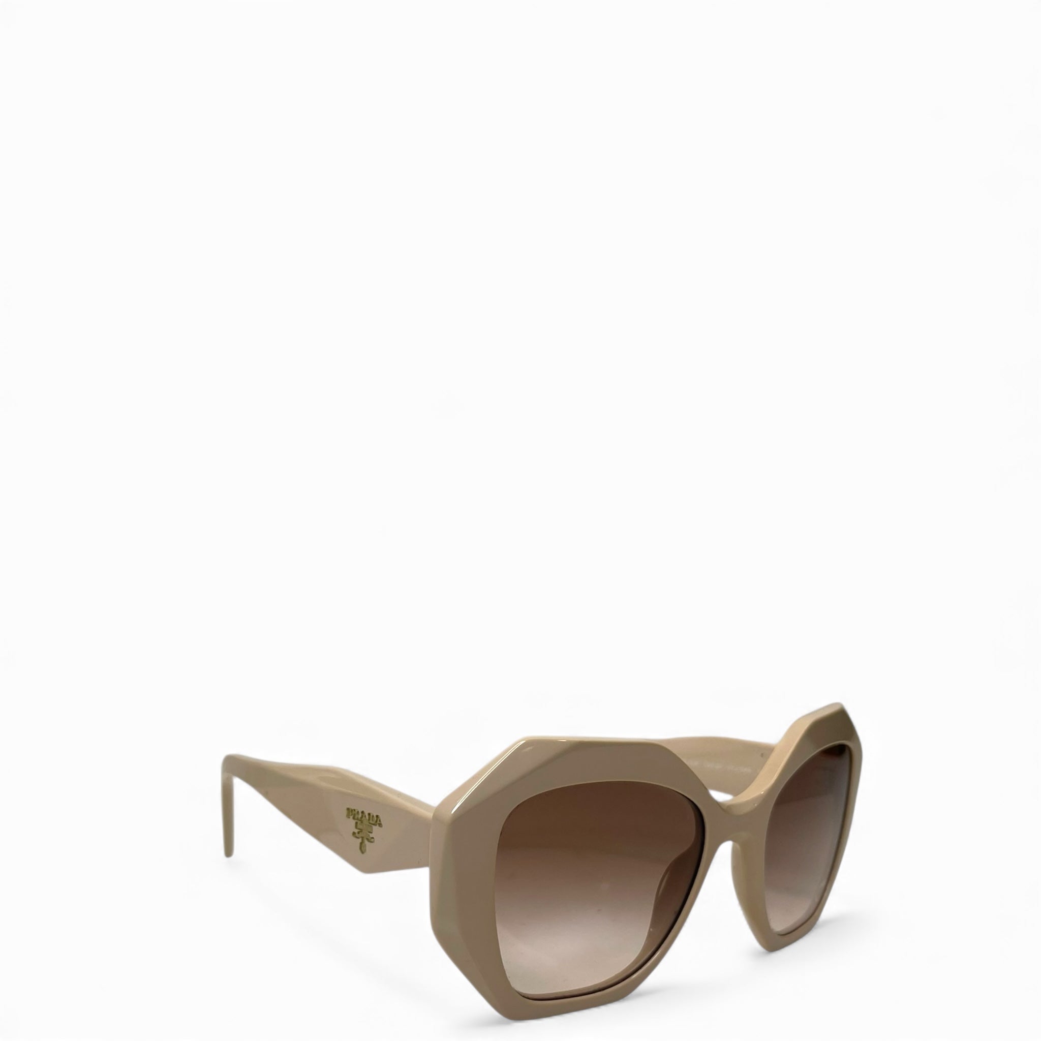 Prada Powder Pink Gradient Symbole Cat Eye Sunglasses