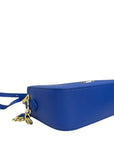 Love Moschino Heart Logo Blue Crossbody Bag
