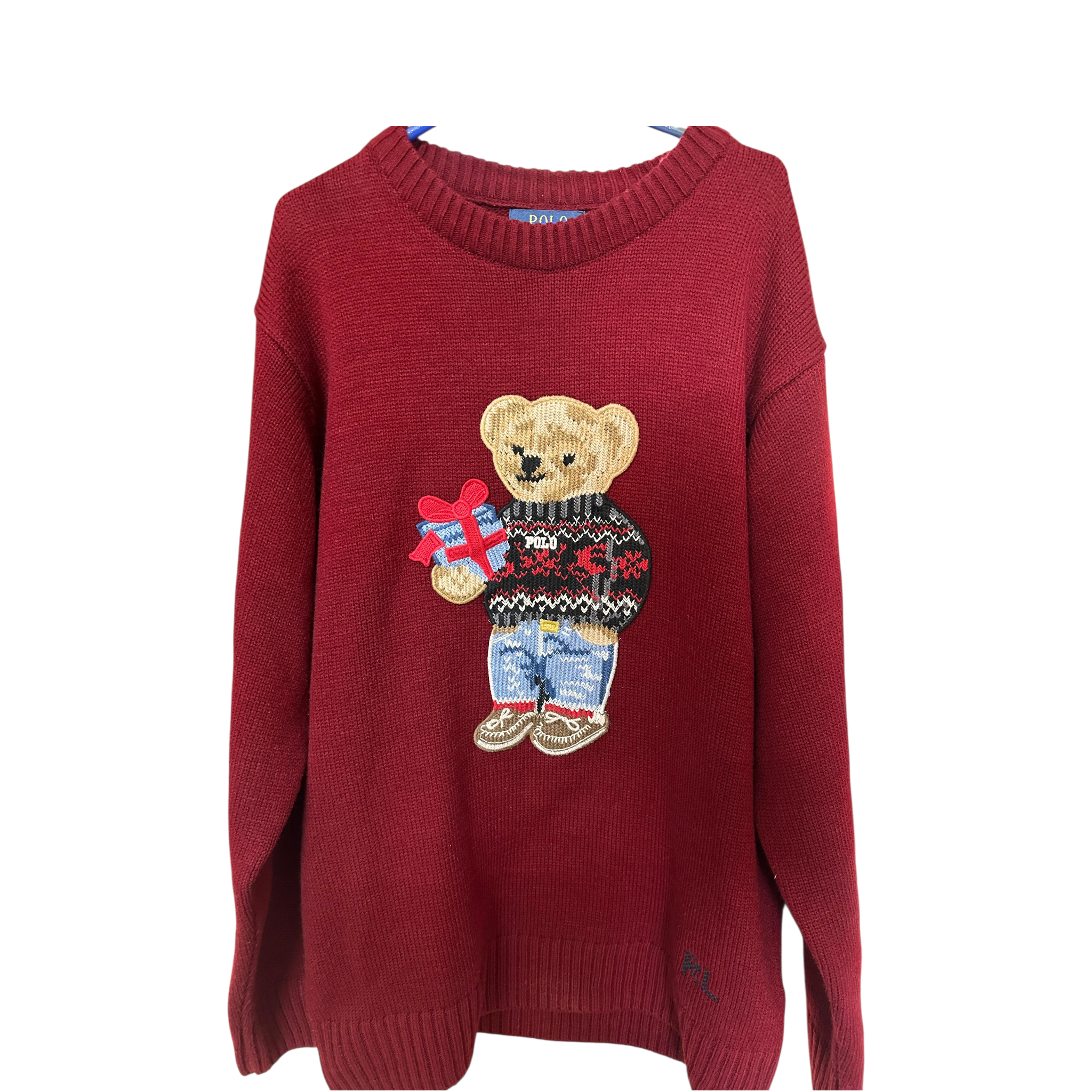 Polo Ralph Lauren Teddy Bear Intarsia Sweater