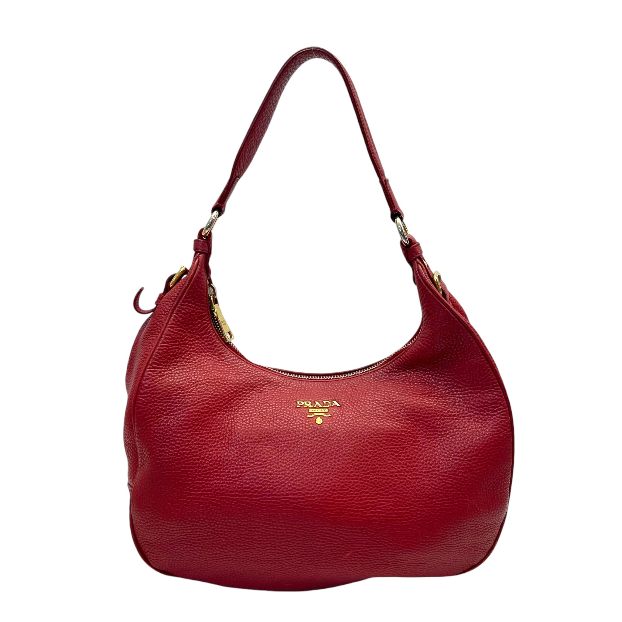 Prada Vitello Daino Hobo Bag