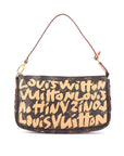 Louis Vuitton Monogram Graffiti Pochette Handbag