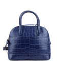 Calfskin Crocodile Embossed Bag