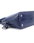 Calfskin Crocodile Embossed Bag