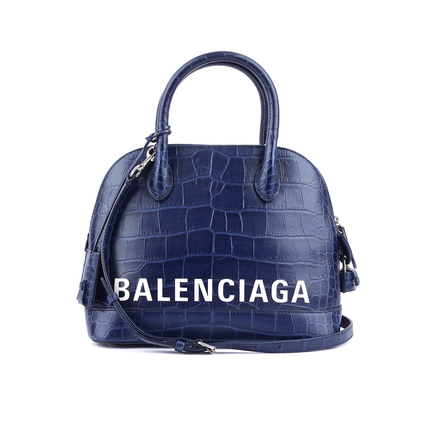 Calfskin Crocodile Embossed Bag