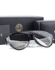 Monogram Silver Aviator Sunglasses