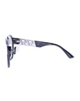 Monogram Silver Aviator Sunglasses