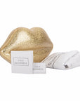 Lulu Guinness Acrylic Golden Clutch