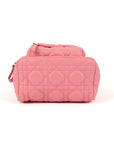 Lambskin Cannage Mini Backpack Pink