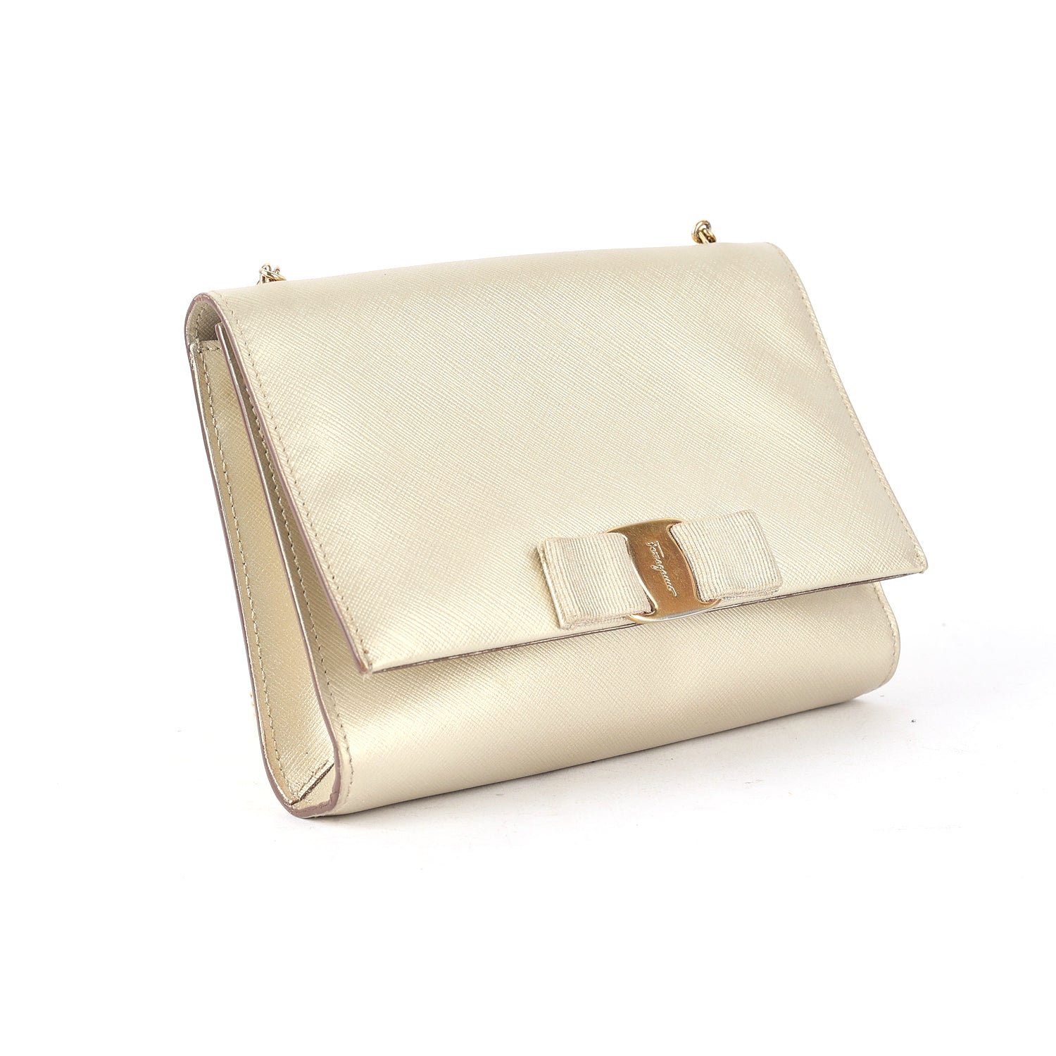 Salvatore FerragamoLeather Ginny Crossbody Bag