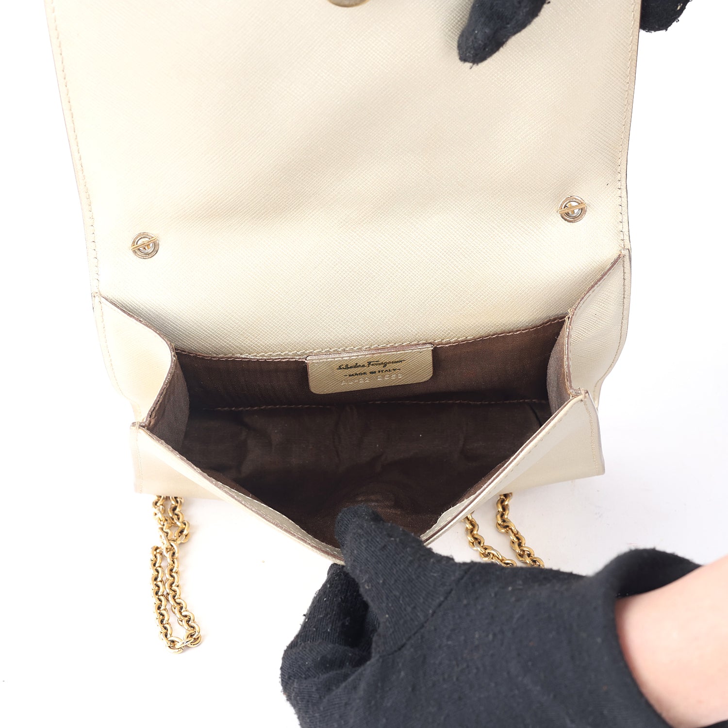 Salvatore FerragamoLeather Ginny Crossbody Bag