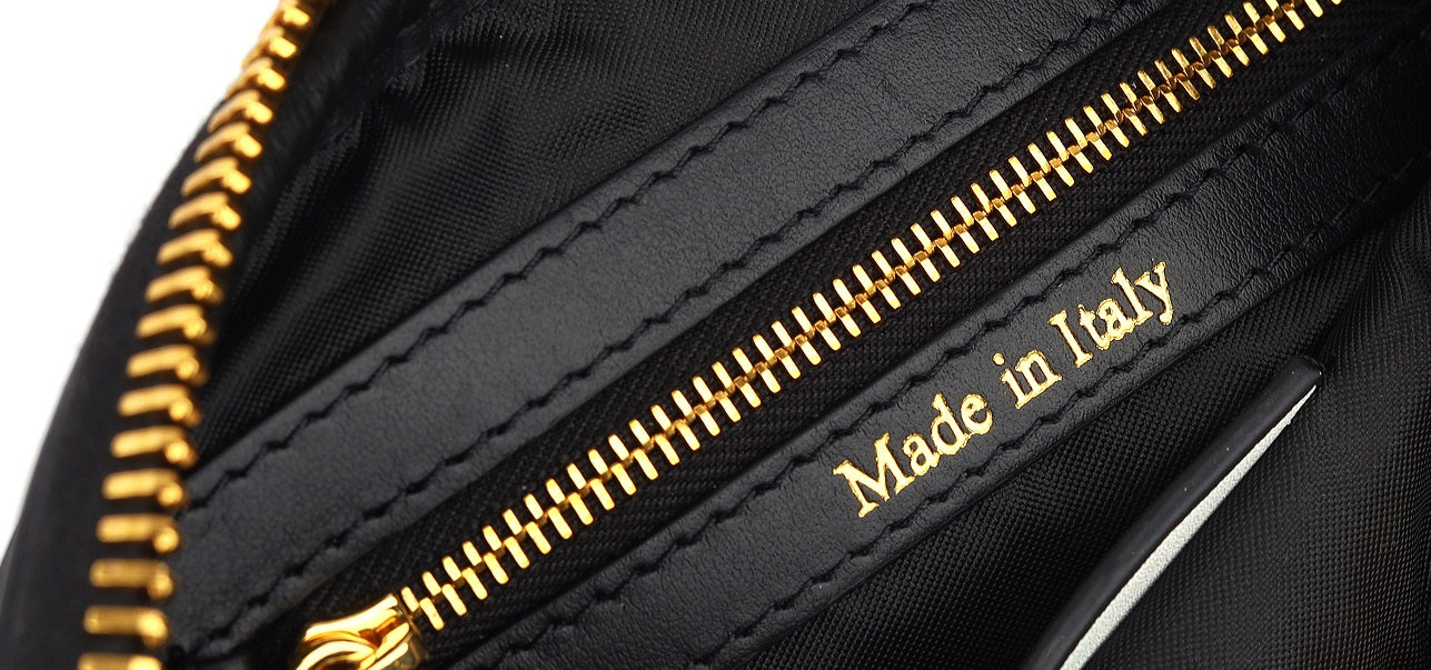 Moschino Teddy Mirror Nylon Crossbody Bag