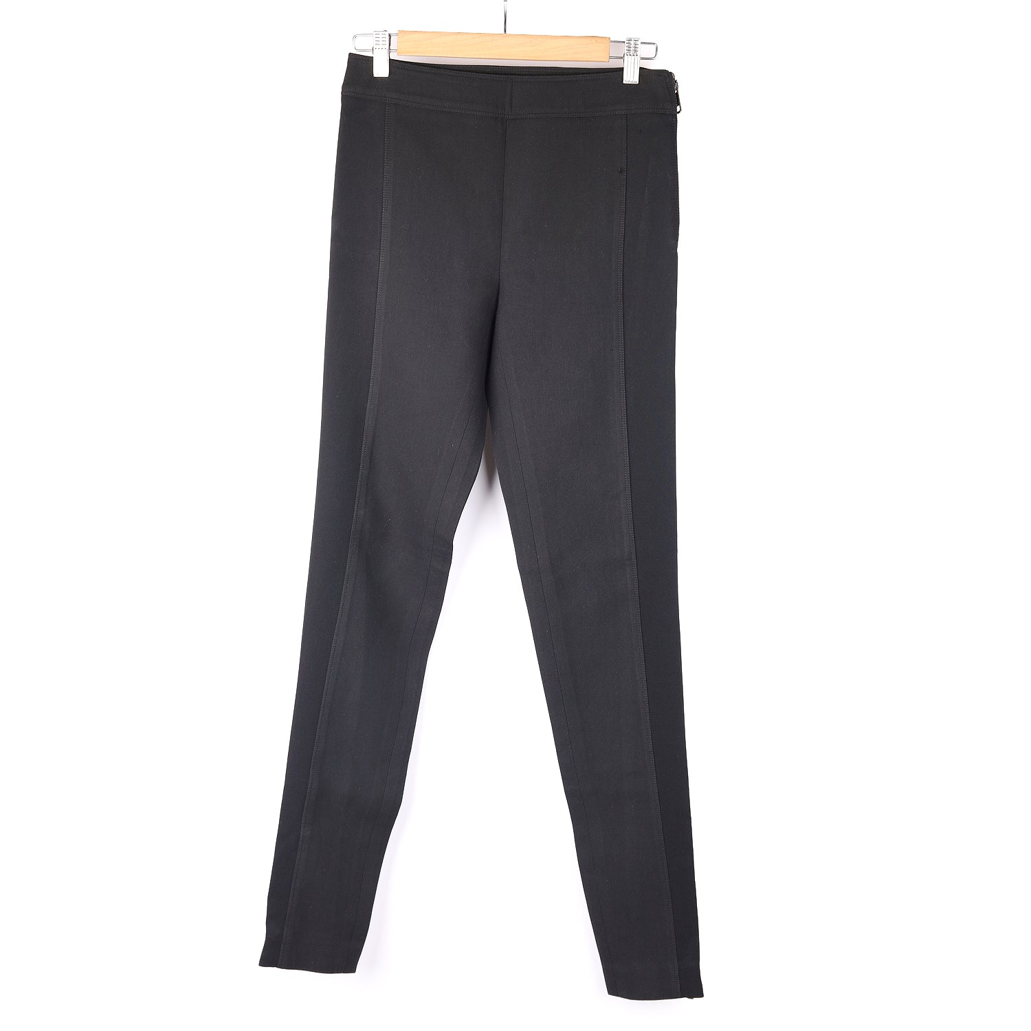 Black High-Waisted Trouser Pants