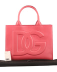 Dolce & Gabbana Pink Leather Tote