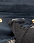 Christian Dior Monogram Denim Saddle Bag