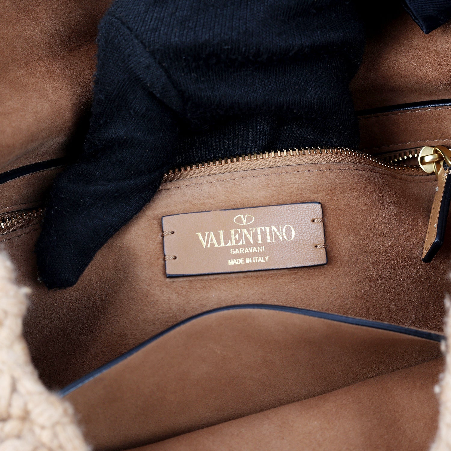 Garavani Knitted Roman Stud Bag