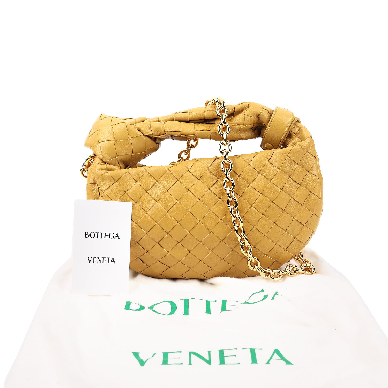 Jodie Mini Knotted Intrecciato Tote