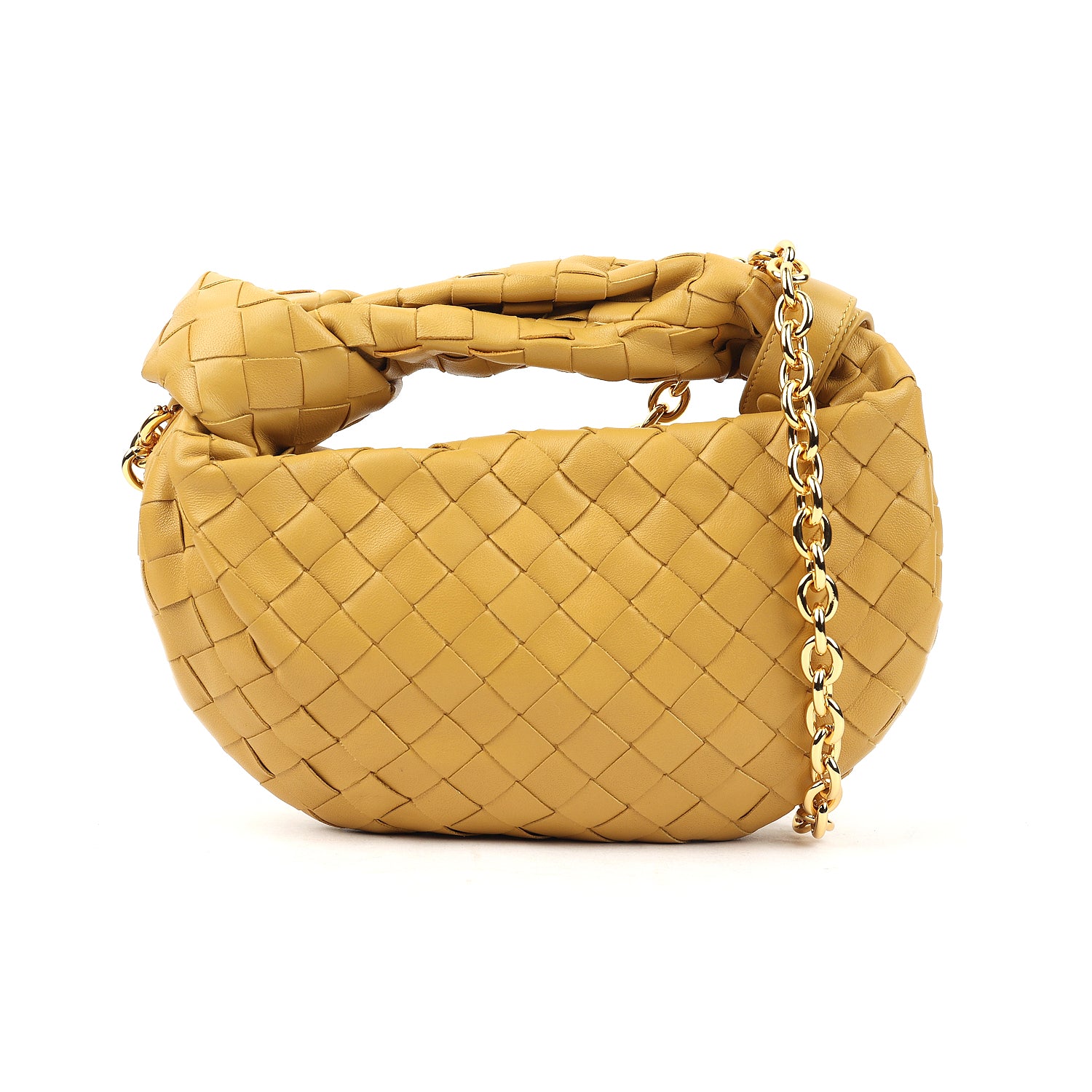 Jodie Mini Knotted Intrecciato Tote