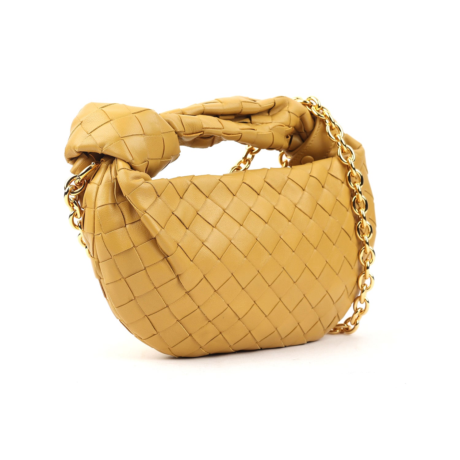 Jodie Mini Knotted Intrecciato Tote