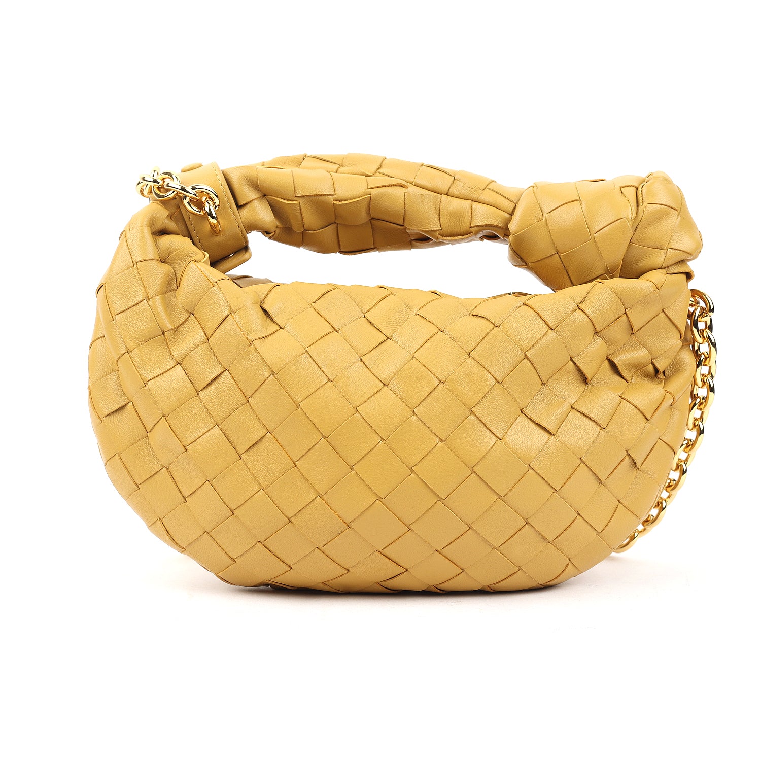 Jodie Mini Knotted Intrecciato Tote
